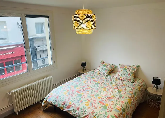 Appartement De Coeur De - 2 Lits Queen Size - Netflix - Wifi Cherbourg-en-Cotentin